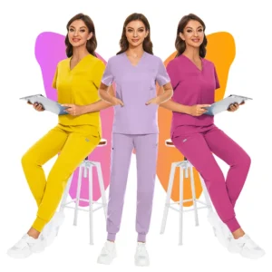 Professional Women Nursing Scrub Set