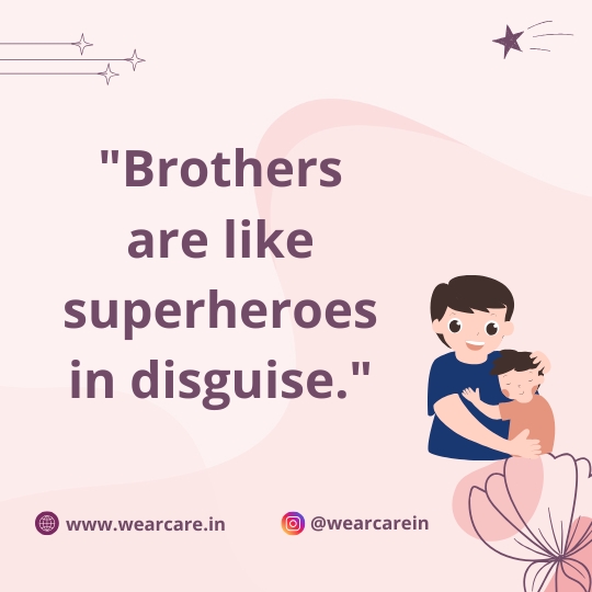 Brothers are like superheroes in disguise Brothers are like superheroes in disguise
